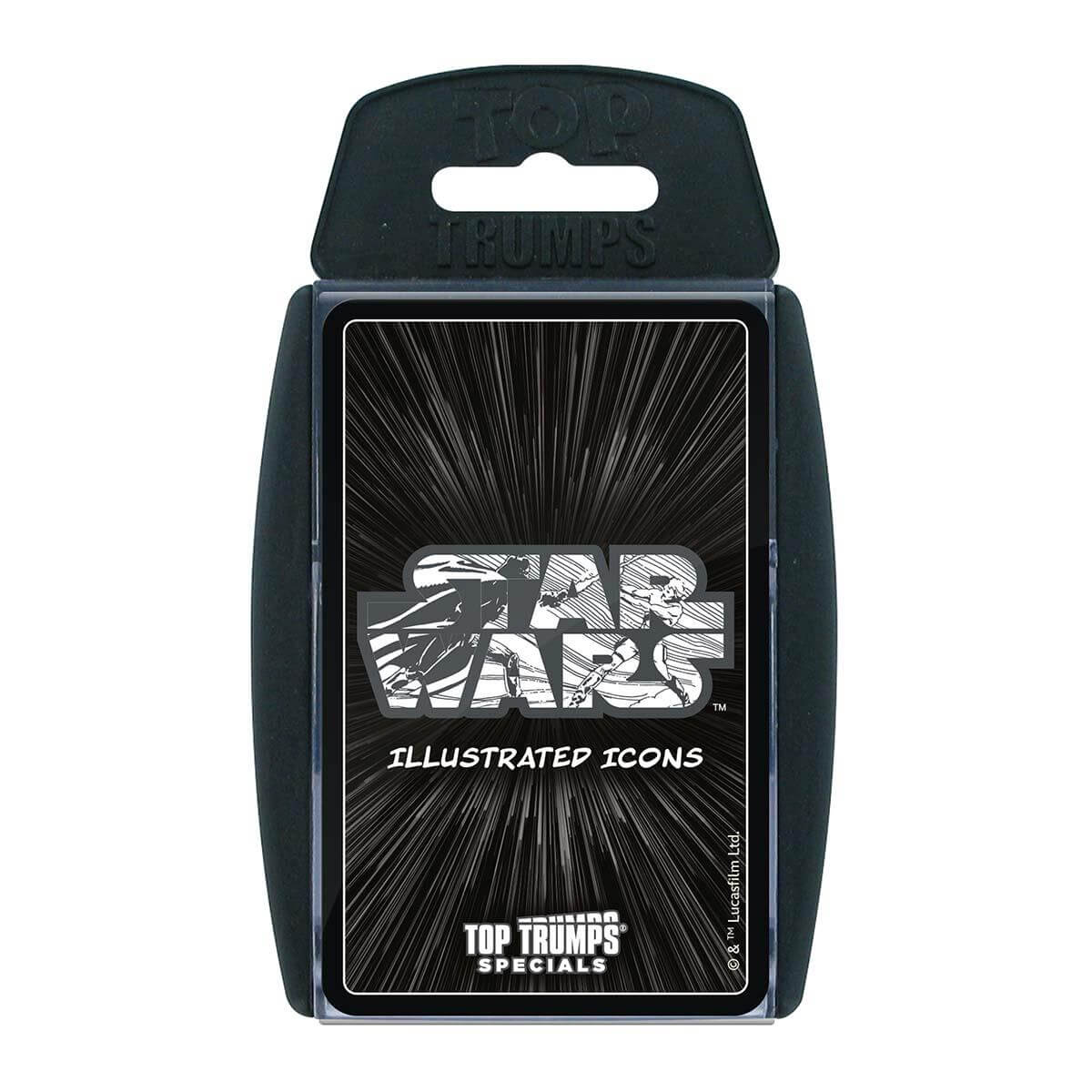 Star Wars Illustrated Icons Top Trumps Card Game