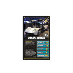 Sports Cars Top Trumps Card Game