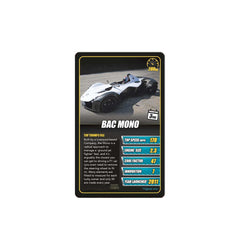 Sports Cars Top Trumps Card Game
