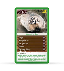 North American Wildlife Top Trumps Card Game