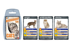 Cats Top Trumps Card Game