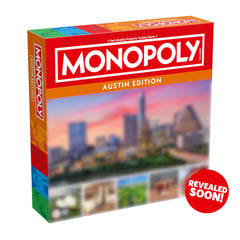 Austin, TX Monopoly Board Game