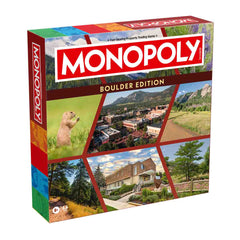 Boulder, CO Monopoly Board Game