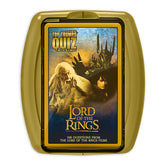 Lord of the Rings Top Trumps Quiz Card Game featuring characters and 500 questions from the films.