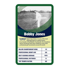 Greatest Golfers Top Trumps Card Game