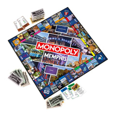 Memphis, TN Monopoly Board Game