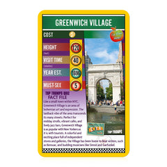New York City Top Trumps Card Game