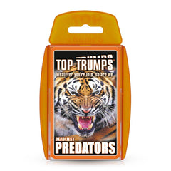 Predators Top Trumps Card Game