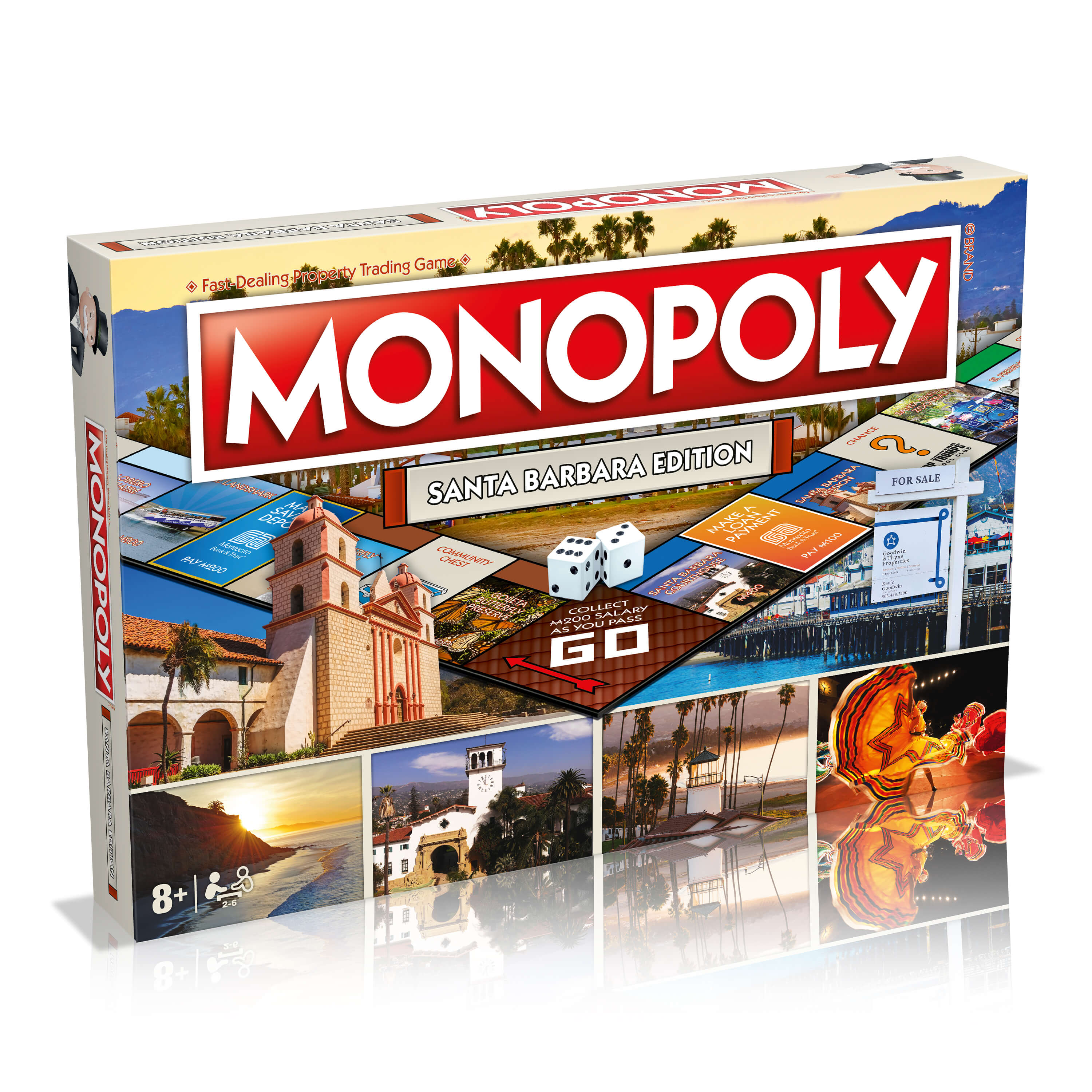 top gear monopoly Santa Barbara Edition Monopoly Board Game