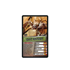 Spiders Top Trumps Card Game