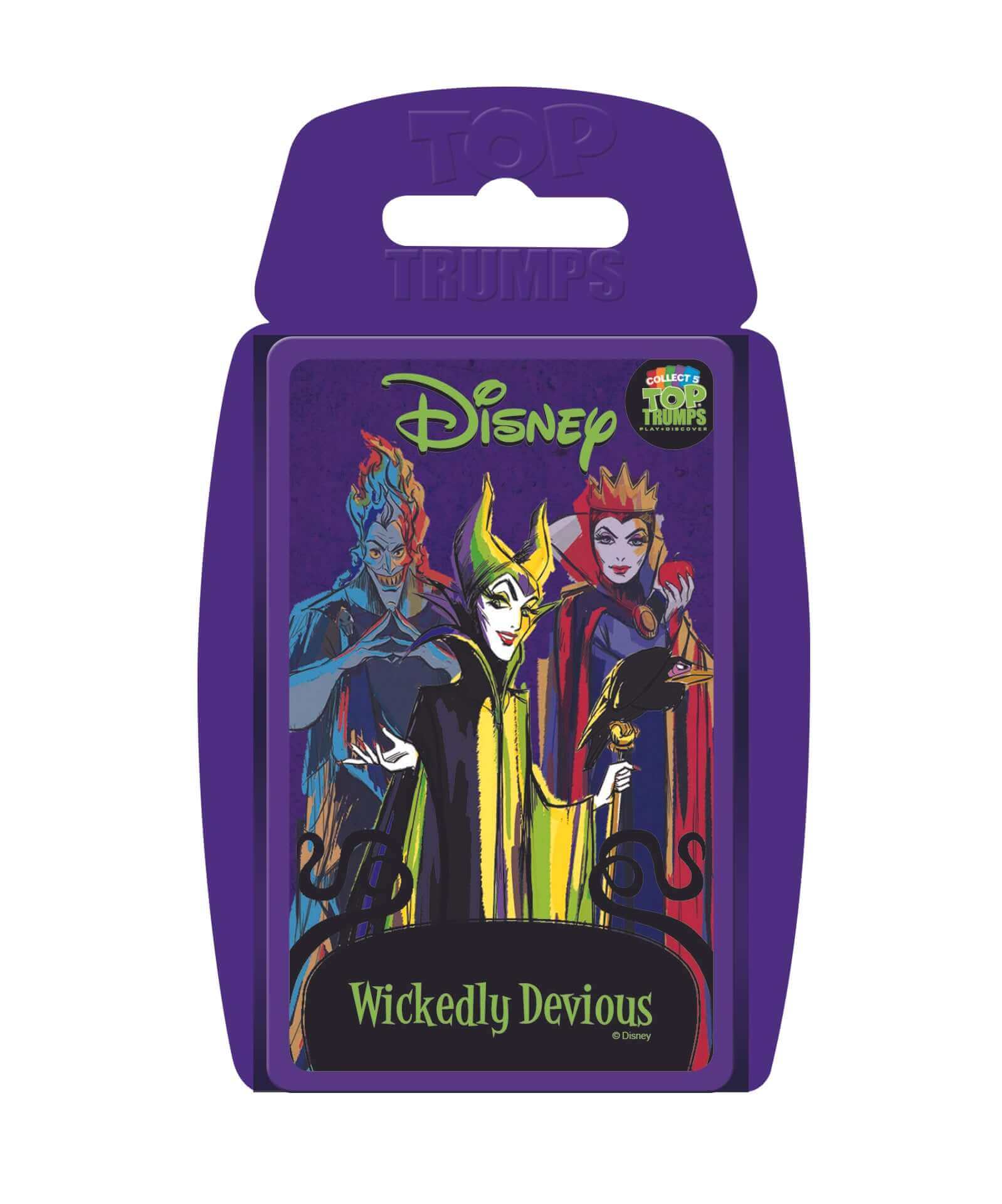 Disney Wickedly Devious Top Trumps Card Game