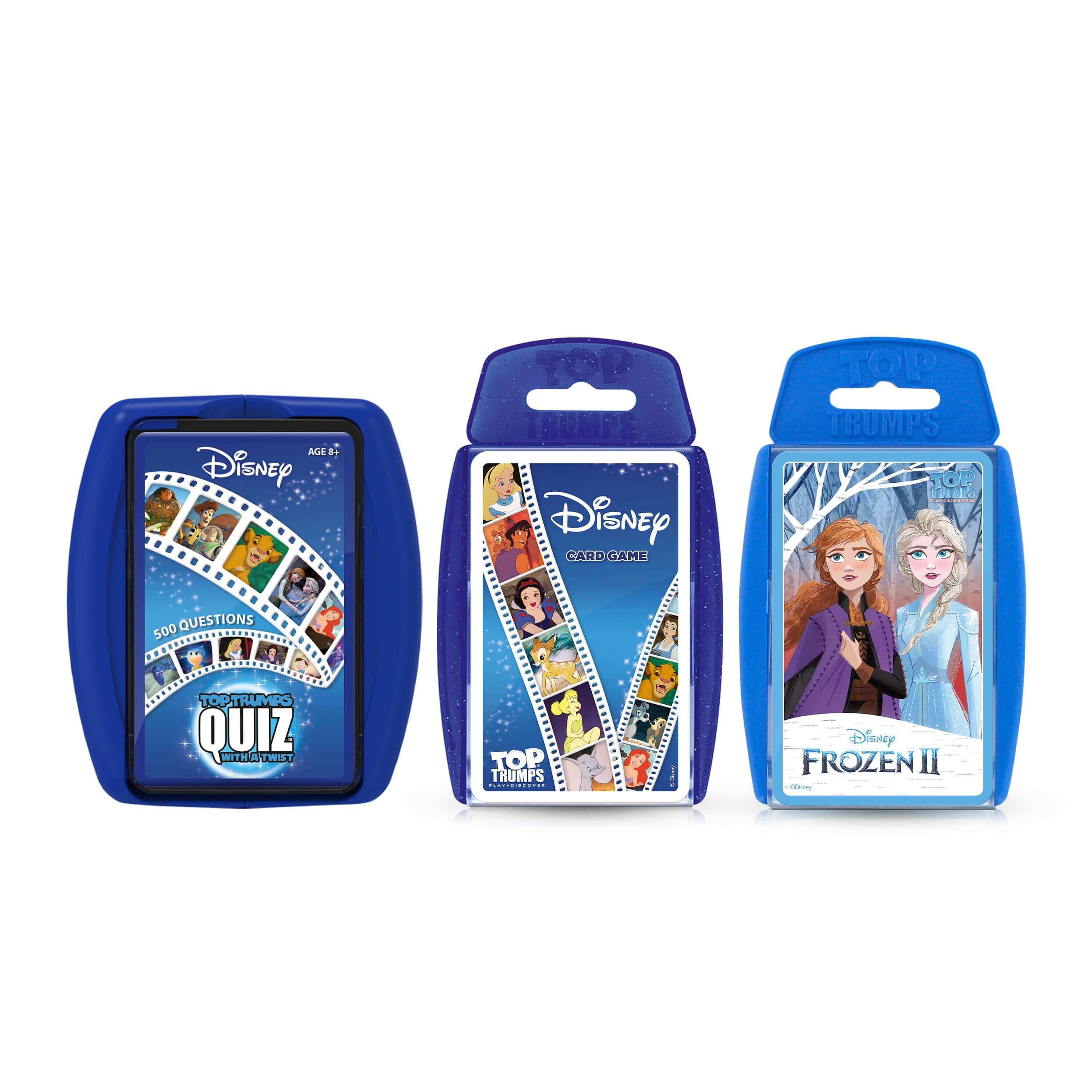 Disney Movie Magic Top Trumps Card Game Bundle