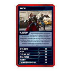 Marvel Cinematic Universe Top Trumps Special Card Game
