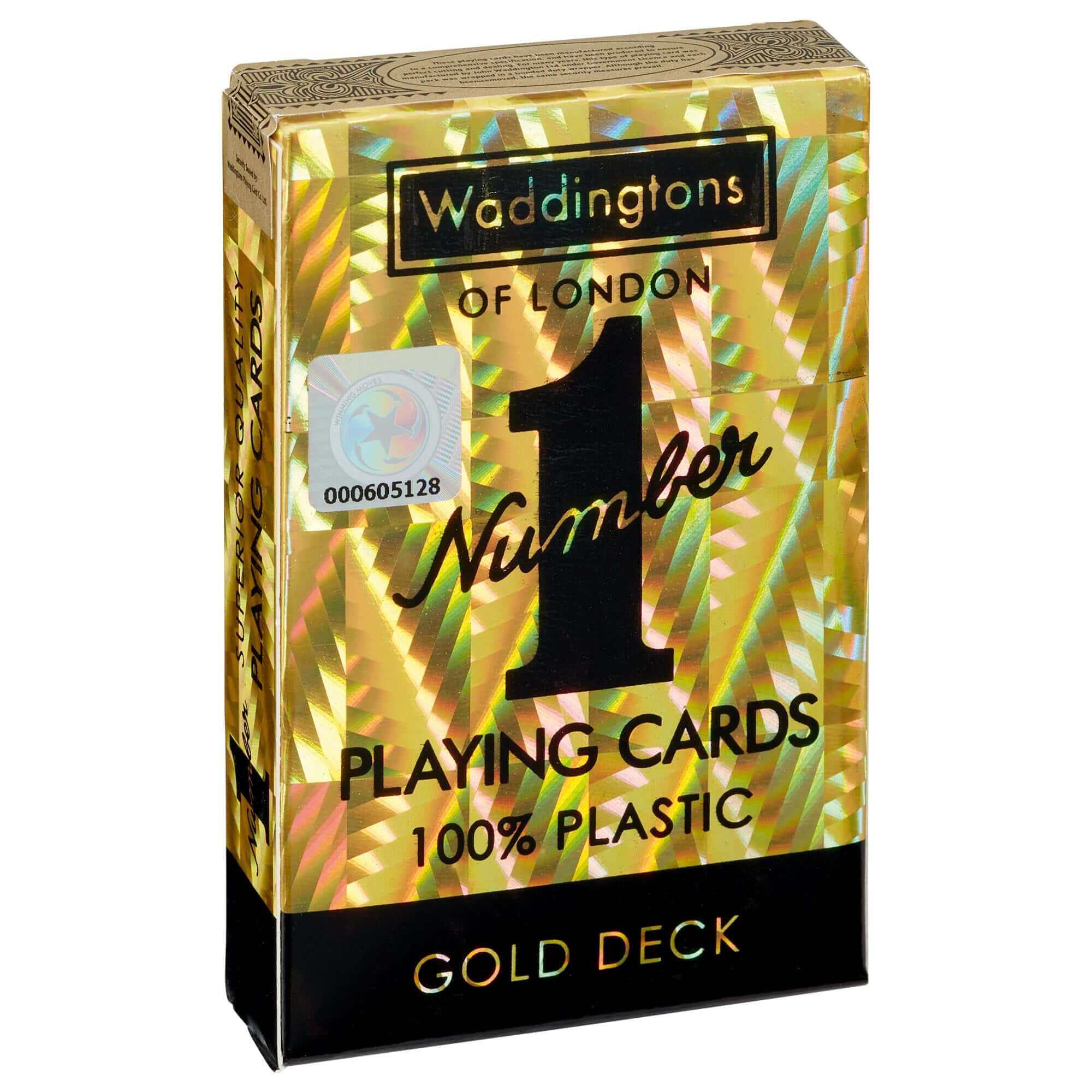 Gold Waddingtons No.1 Playing Cards