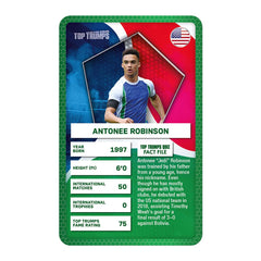 World Soccer Stars USA 2026 Top Trumps Specials Card Game