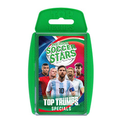 World Soccer Stars USA 2026 Top Trumps Specials Card Game