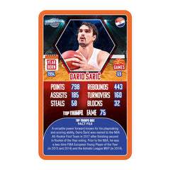 World Basketball Stars Top Trumps Card Game