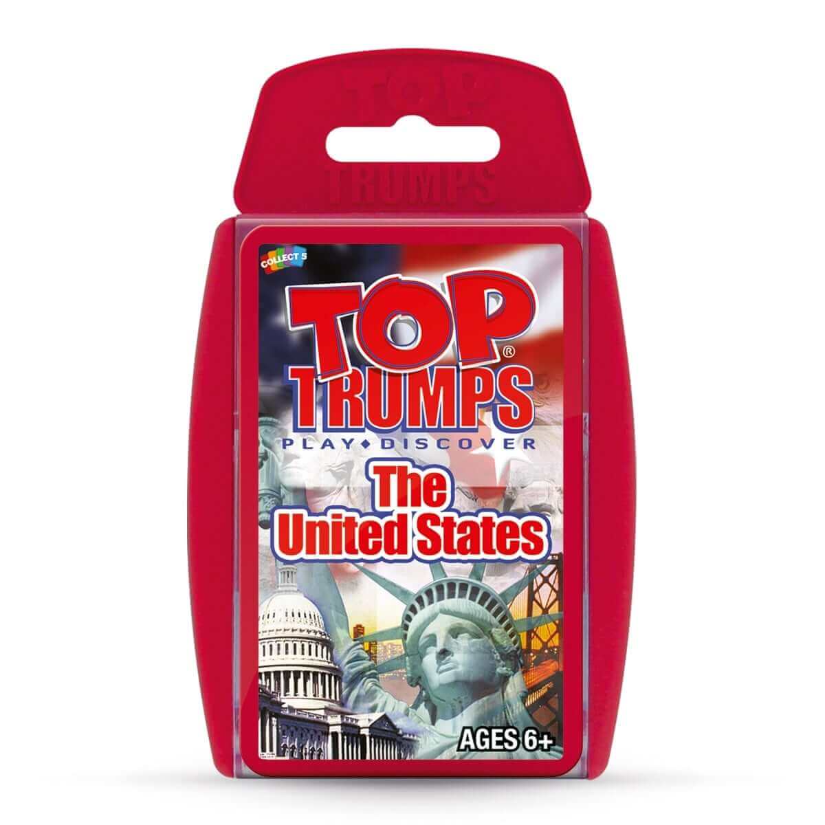United States Top Trumps Card Game Educational Fun Top Trumps USA United States Top Trumps Card Game Educational Fun Top Trumps USA