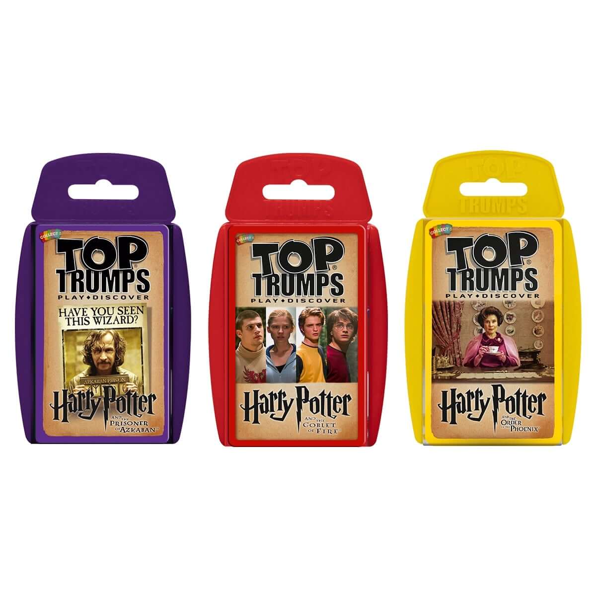 Harry Potter Top Trumps Card Game Bundle