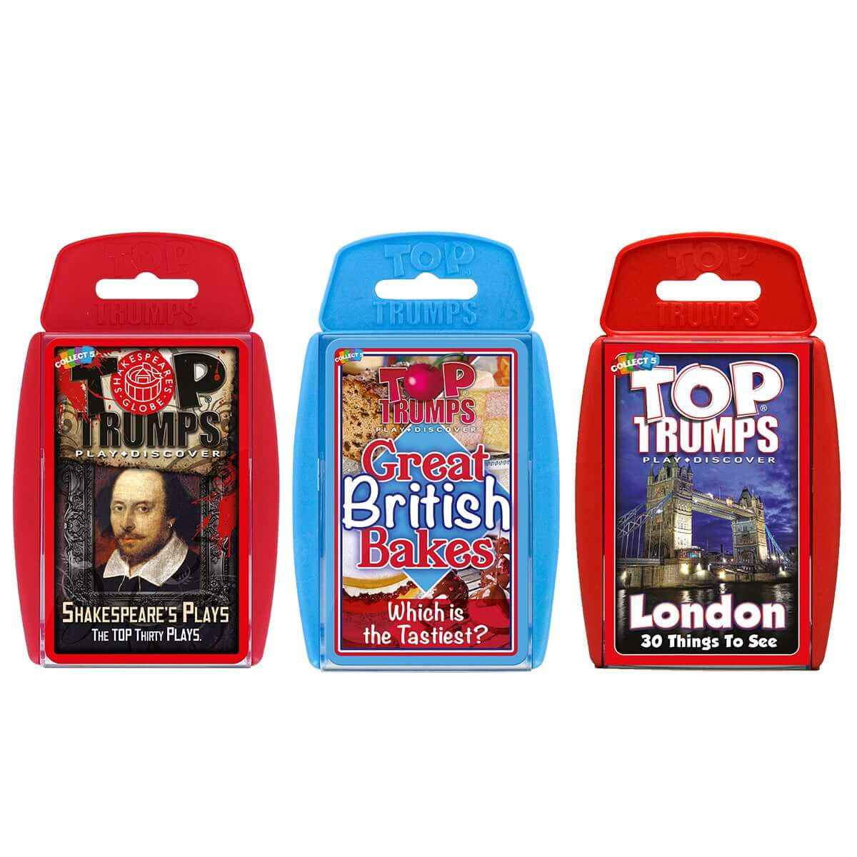Best of British Top Trumps Card Game Bundle