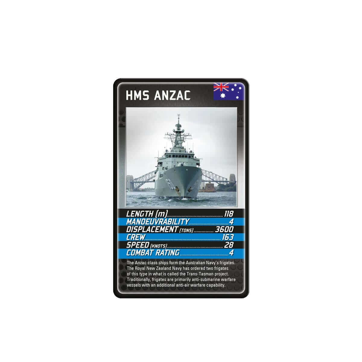 Battleships Top Trumps Card Game