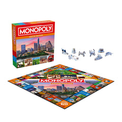 Austin, TX Monopoly Board Game
