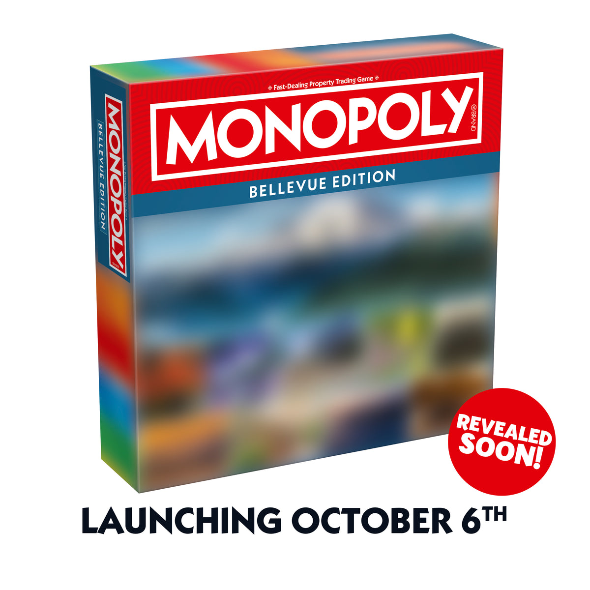 Bellevue, WA Monopoly Board Game