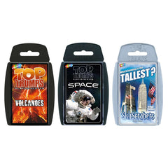 Earth and Space Top Trumps Card Game Bundle