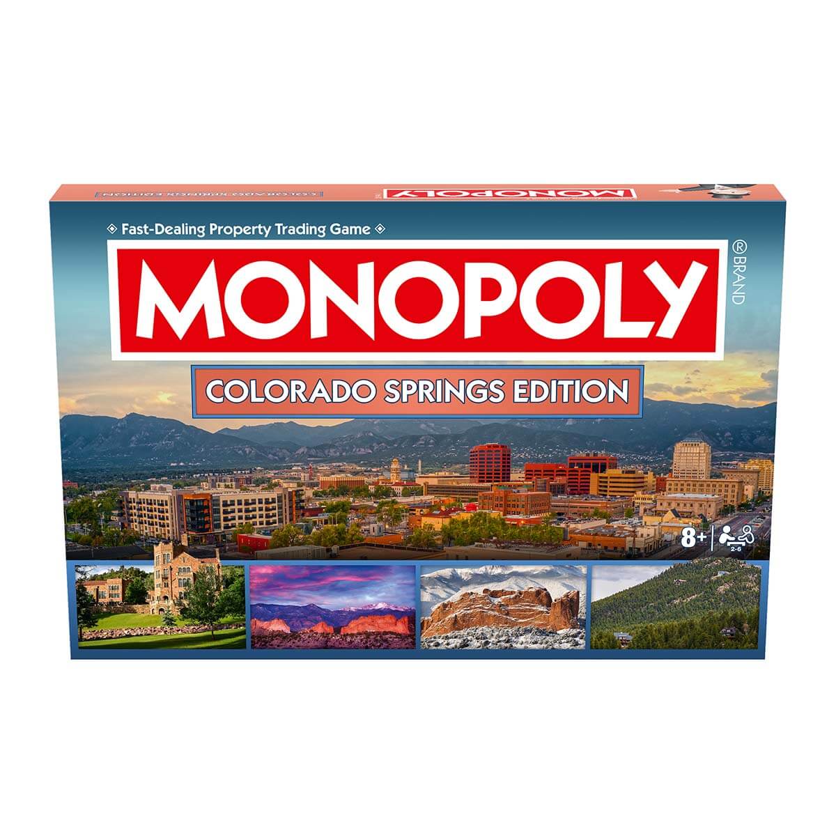 Colorado Springs, CO Monopoly Board Game