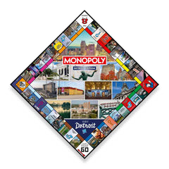 Detroit, MI Monopoly Board Game