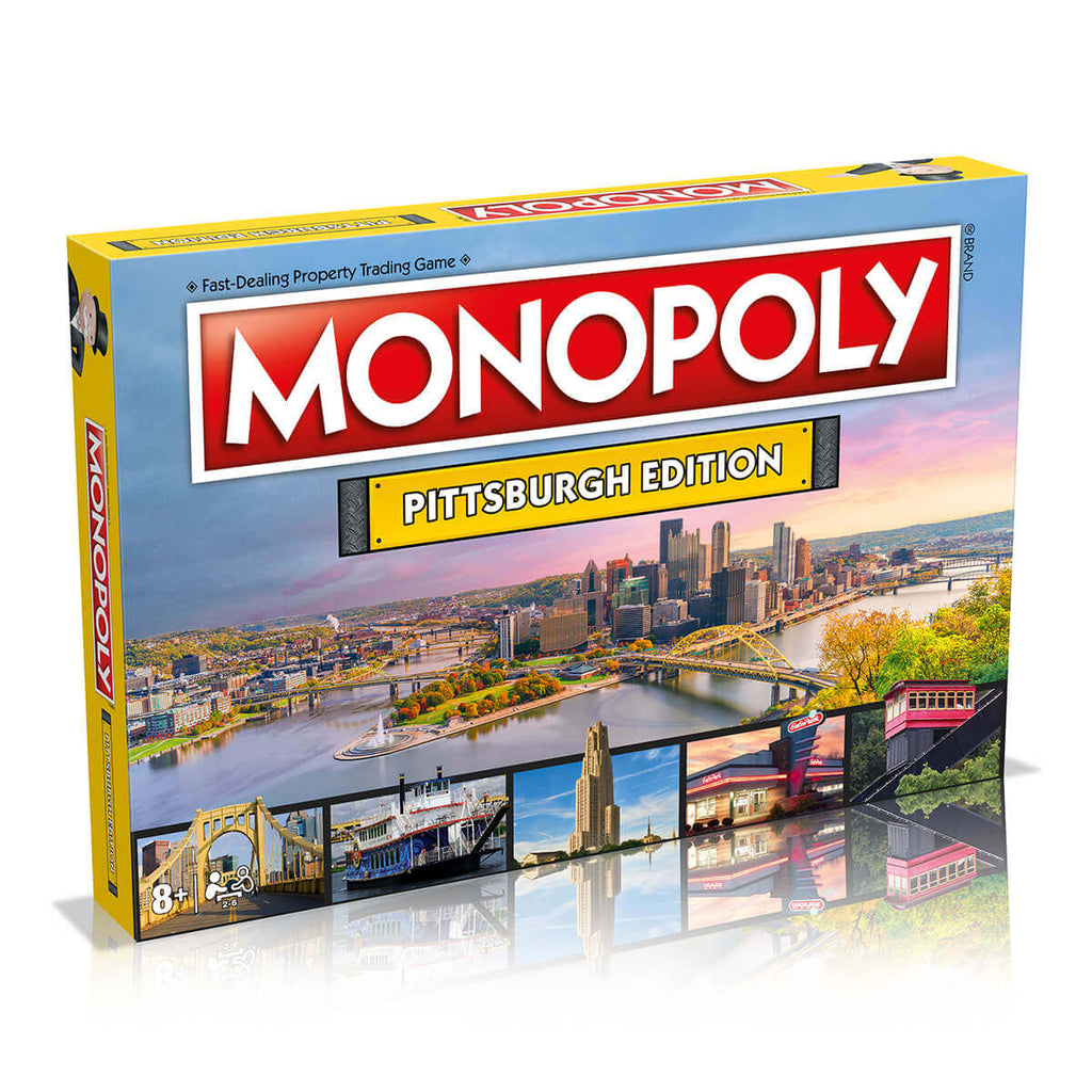 Pittsburgh Monopoly Board Game Edition – Top Trumps USA