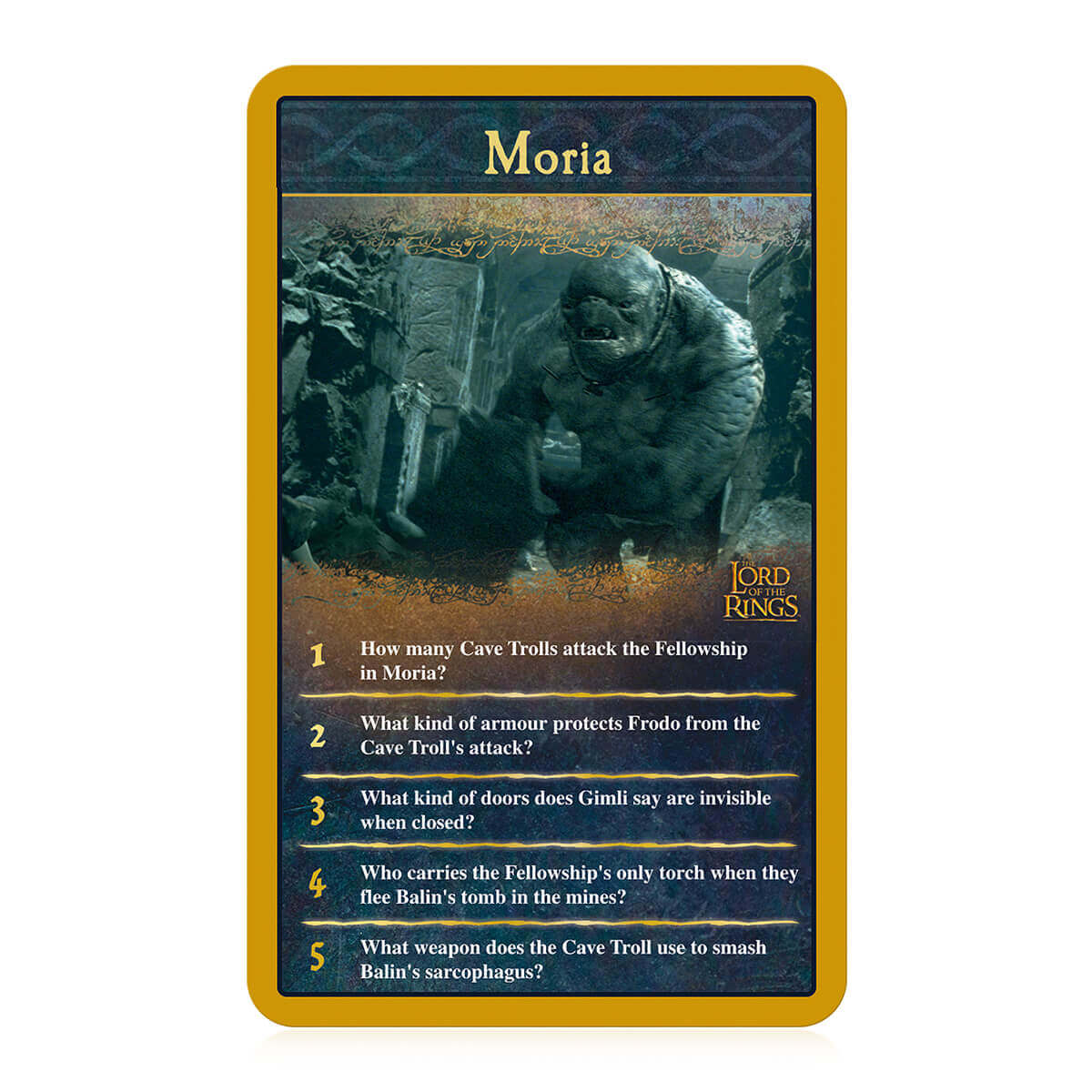 Top Trumps Quiz Il Signore Degli Anelli – Gioco Di Carte Con 500 Domande A Risposta Rapida – Edizione Italiana, Portatile E Divertente Per Fan