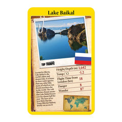 Wonders of the World Top Trumps Card Game