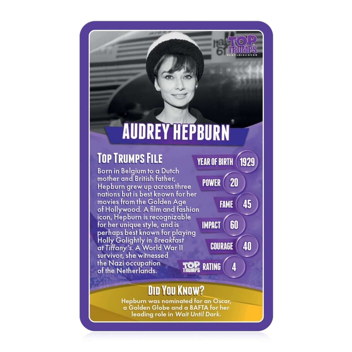 Great Women Top Trumps Card Game