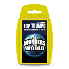 Wonders of the World Top Trumps Card Game