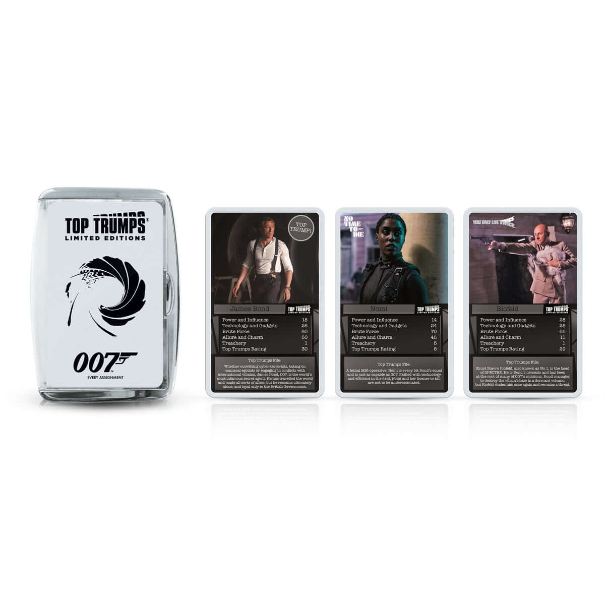 James Bond 007 Top Trumps Card Game