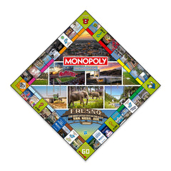 Fresno, CA Monopoly Board Game