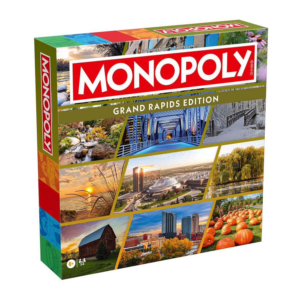 Monopoly Grand Rapids, MI Edition Board Game – Local Landmarks Monopoly Grand Rapids, MI Edition Board Game – Local Landmarks