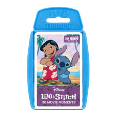 Lilo & Stitch 30 Movie Moments Top Trumps Card Game