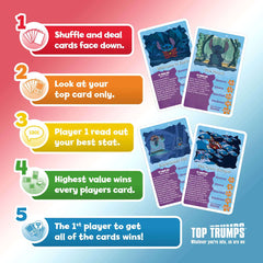 Lilo & Stitch 30 Movie Moments Top Trumps Card Game