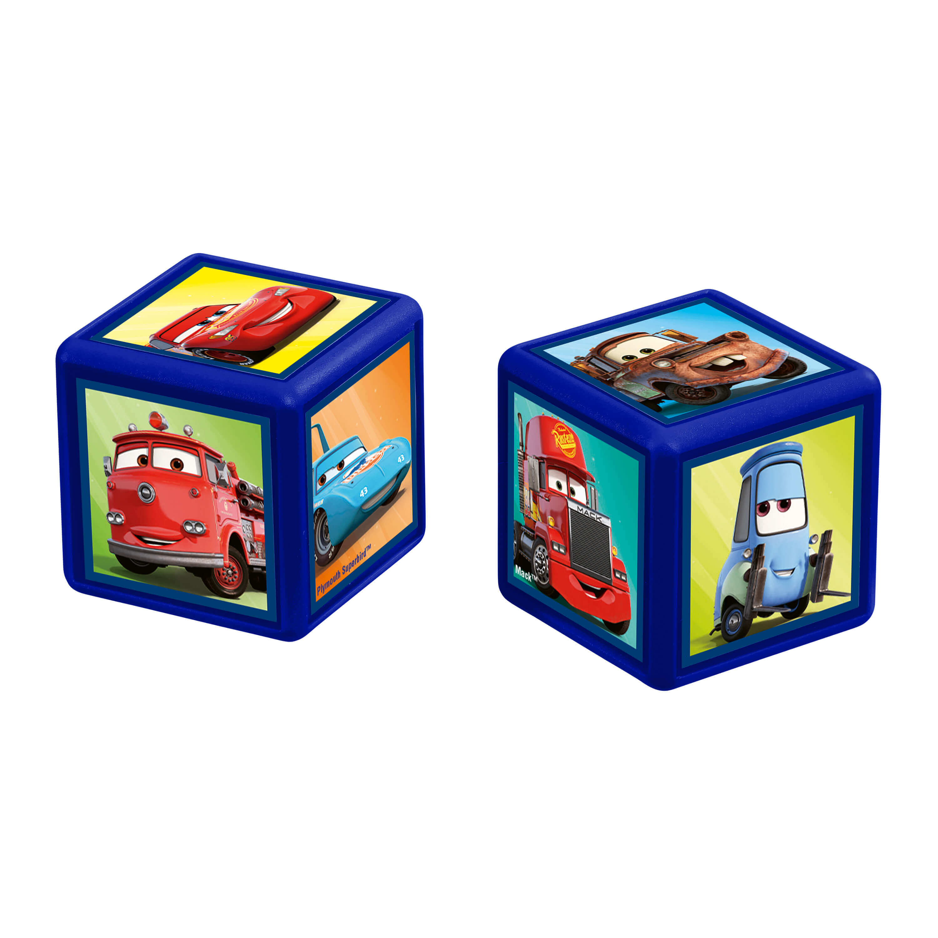 Pixar Cars Top Trumps Match - The Crazy Cube Game