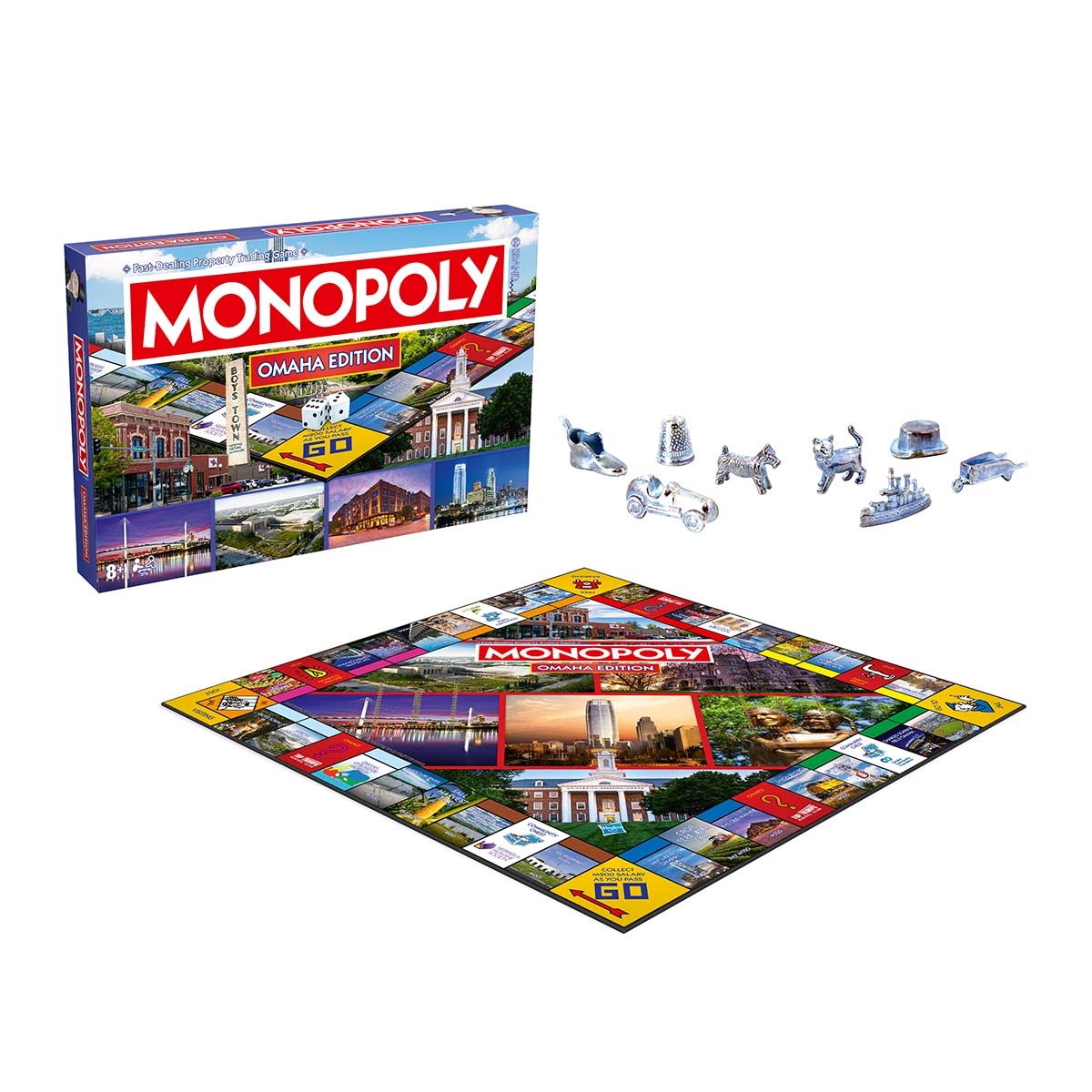 Omaha, Nebraska Monopoly Board Game – Discover the heart of the Midwest ...