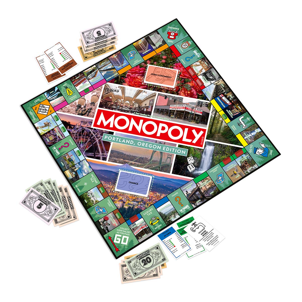 yugioh card shops in portland oregon Portland, Oregon Monopoly Board Game