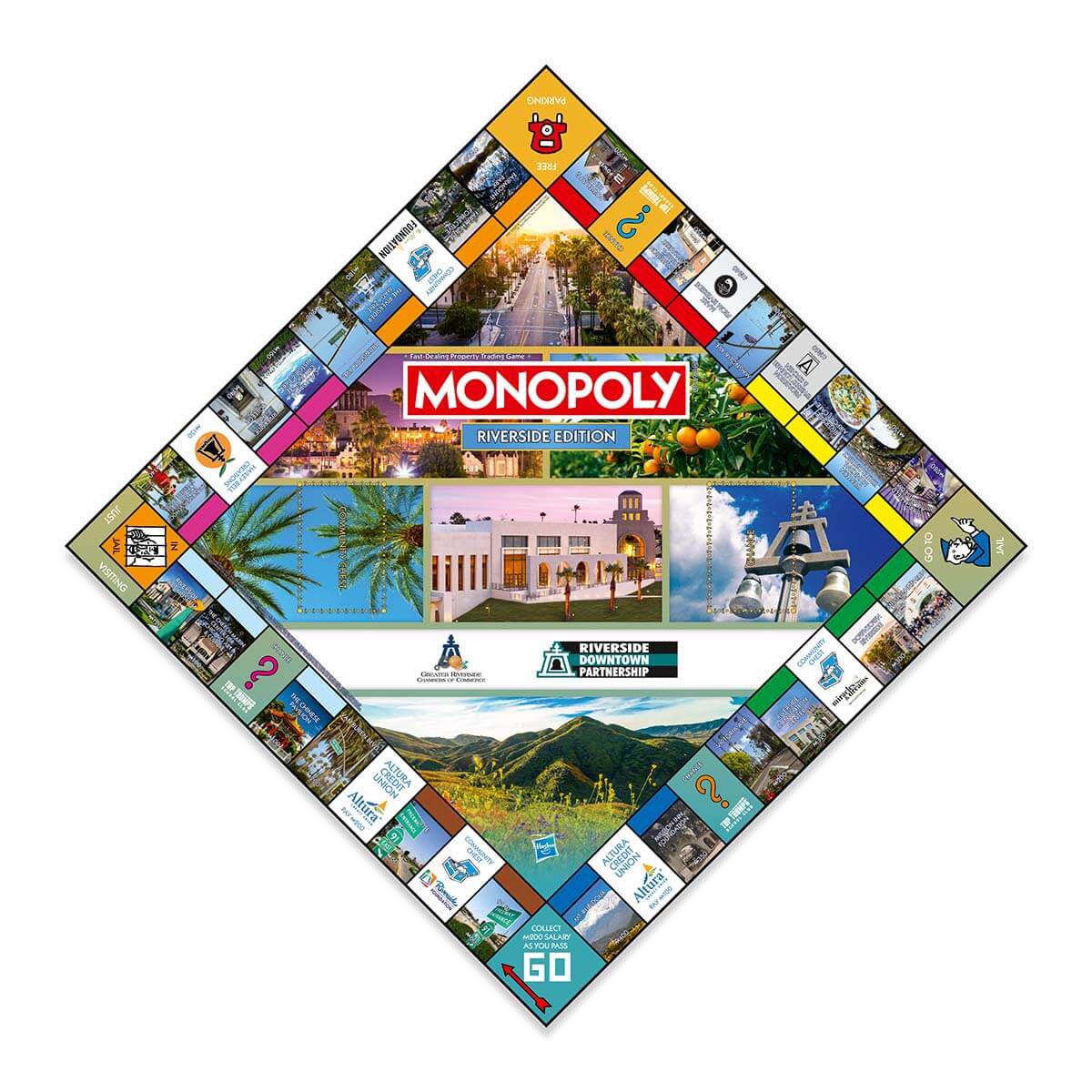 Monopoly Plug In MONOPOLY Riverside, CA Edition – Explore Iconic Landmarks & Build Your ...