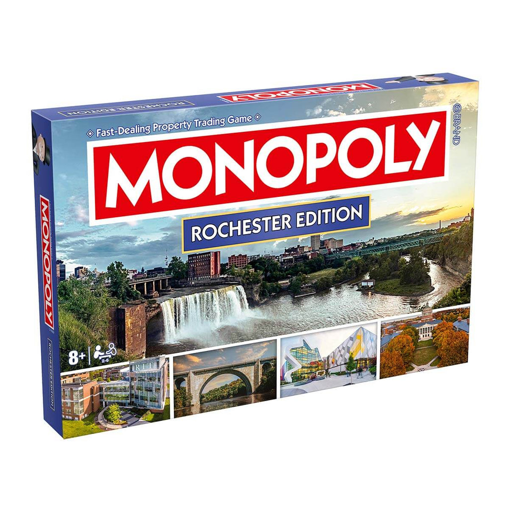 Rochester, NY Monopoly Board Game - Fun for Everyone – Top Trumps USA
