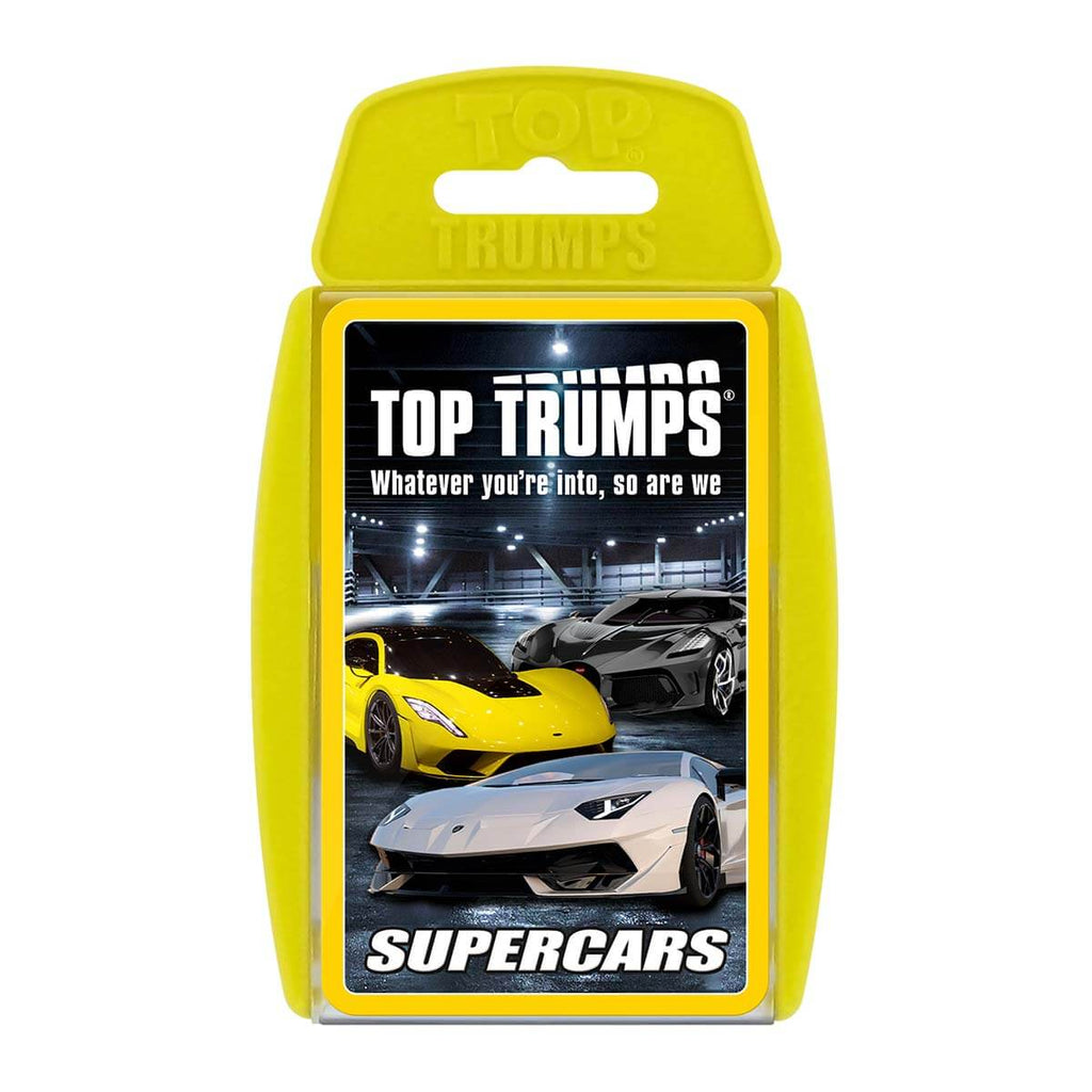 top trumps top gear Supercars Top Trumps Card Game
