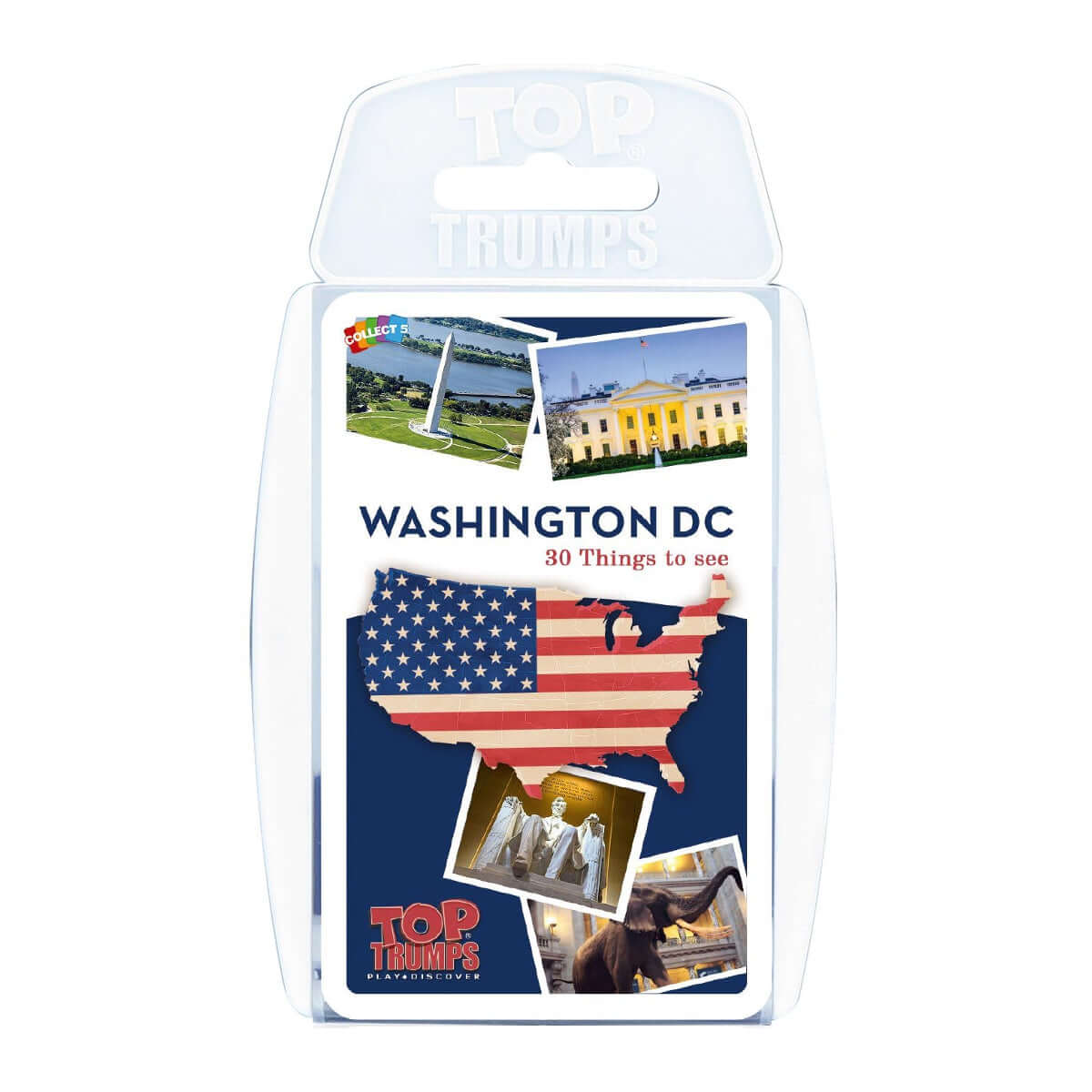 Washington DC Top Trumps Card Game