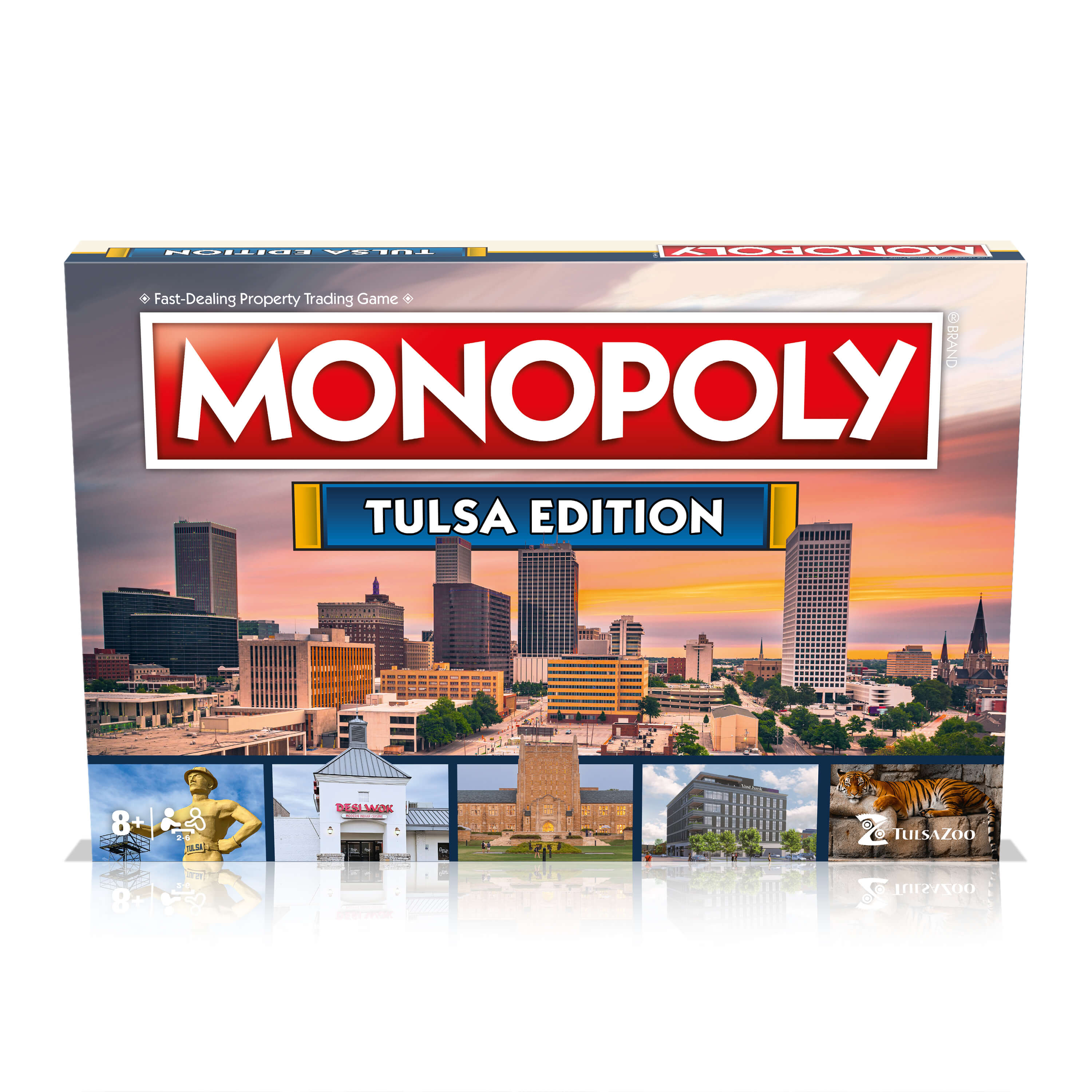 Tulsa Edition Monopoly Board Game