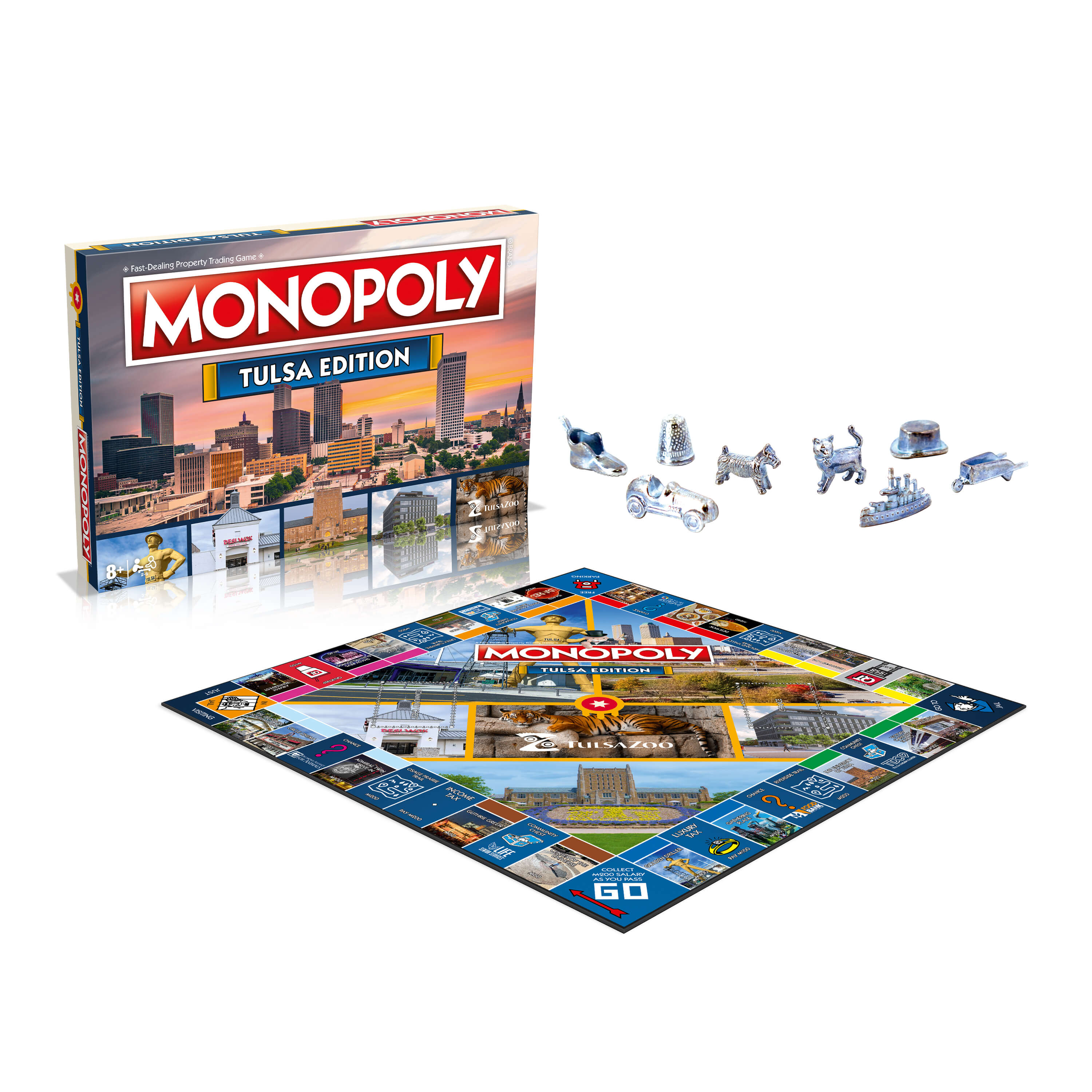 Tulsa Edition Monopoly Board Game