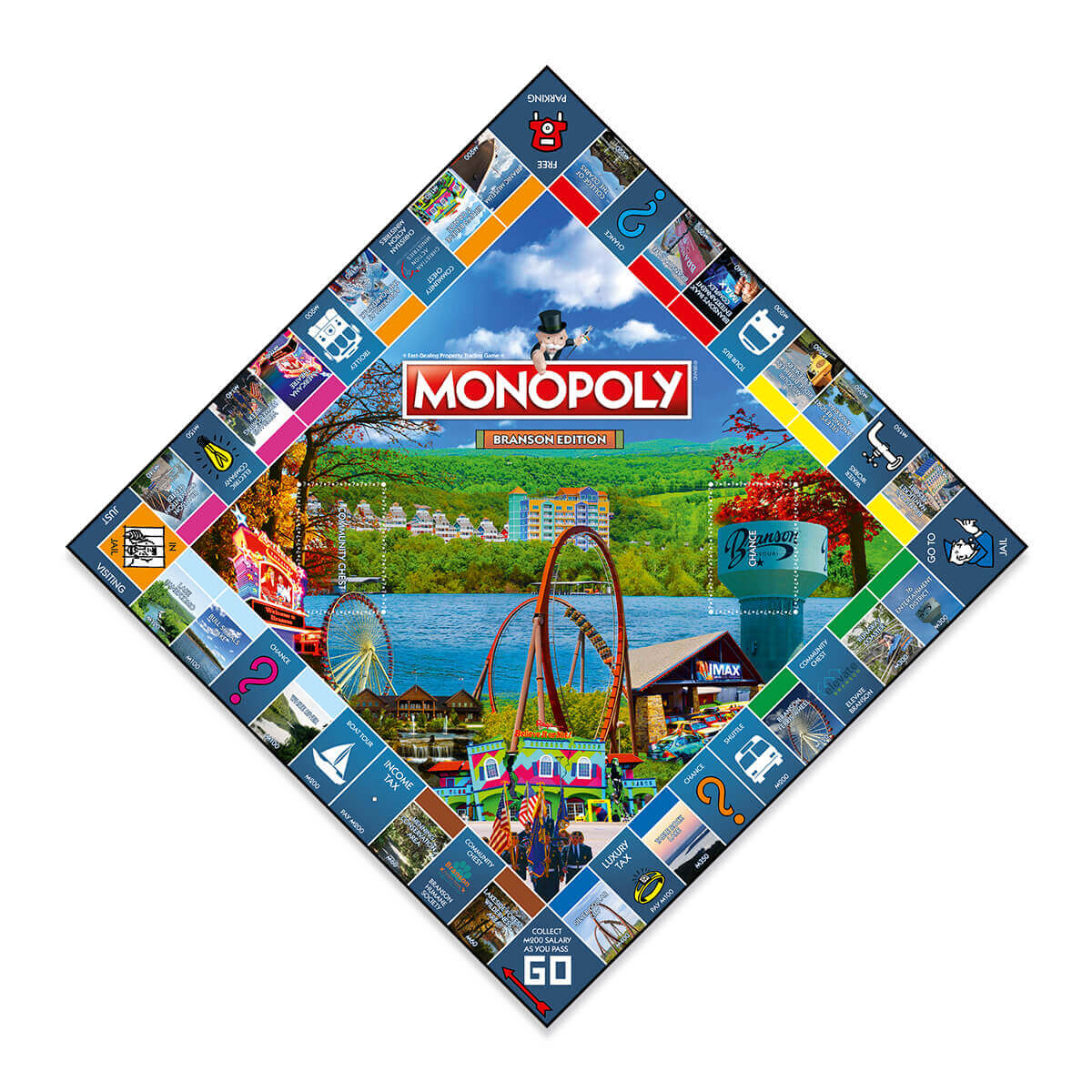 Branson Edition Monopoly Board Game